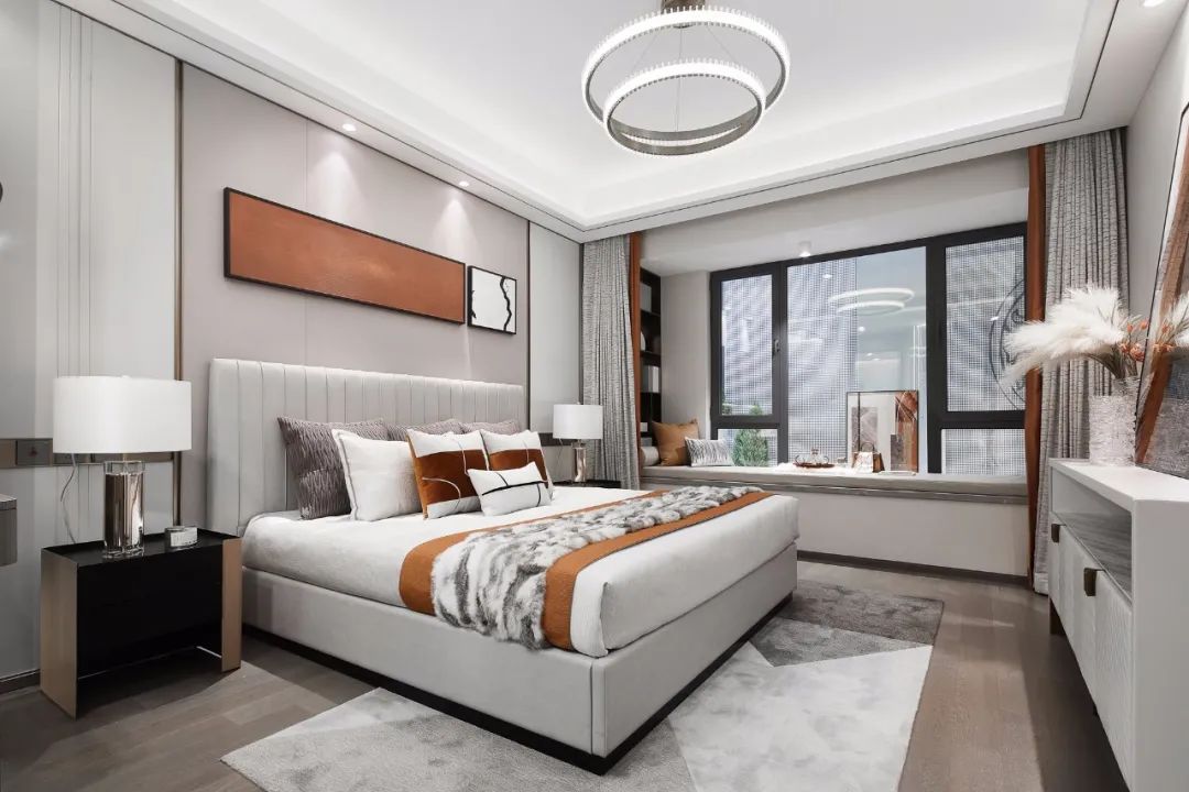现代简约风格室内设计家装案例-卧室 现代简约风格室内设计家装案例-卧室